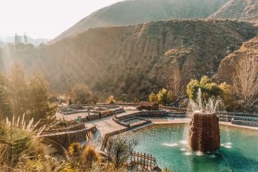 Cacheuta Hot Springs in Mendoza, Argentina